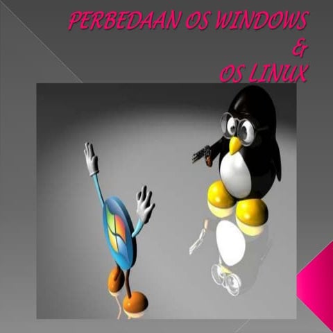 Perbedaan os windows dan Linux