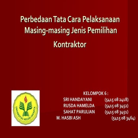 Perbedaan tata cara pelaksanaan | PPT