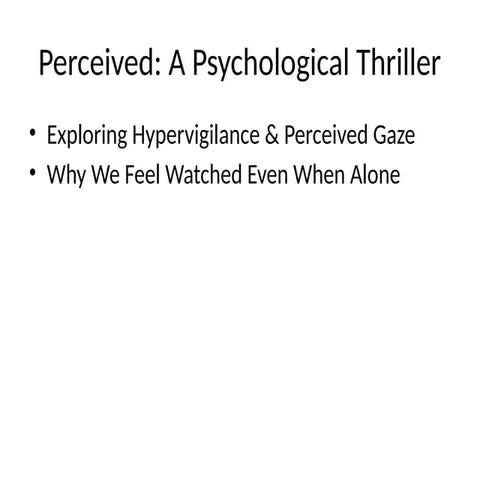 Perceived_Presentation.pptx (Christ university) | PPTX