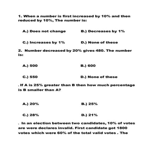 JSpiders_Percentages assignments 1