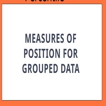 SIM Mathematics 10 Measures of Position | PDF