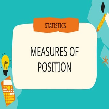 Percentile and percentile rank | PPTX