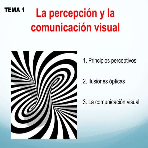 La percepción visual y lectura de imágenes | PPTX