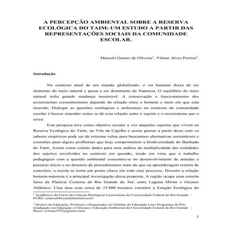 Percepção Ambiental TAIM   (marcelo)