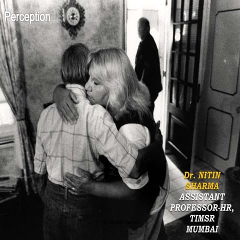 Organizational Behaviour : Perception