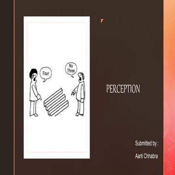Perception by aarti chhabra