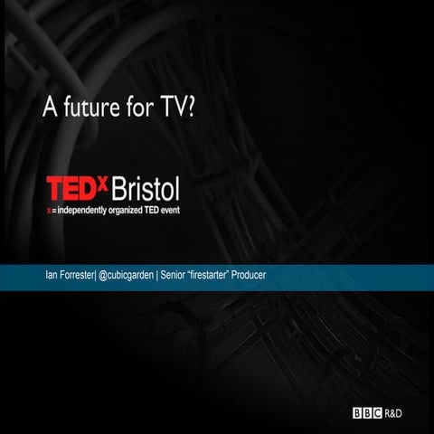 Perceptive media for #tedxbristol
