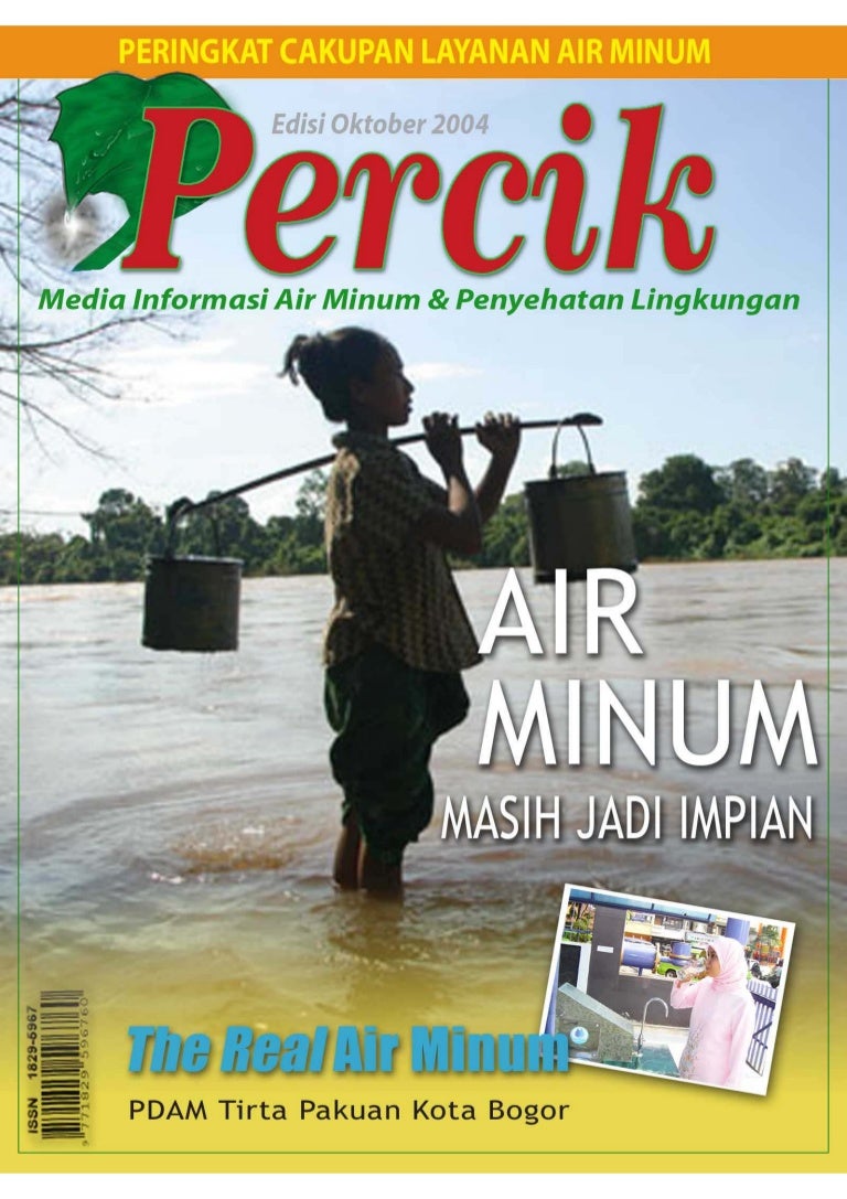 Majalah Air Minum Dan Penyehatan Lingkungan PERCIK Vol 6 Oktober 2