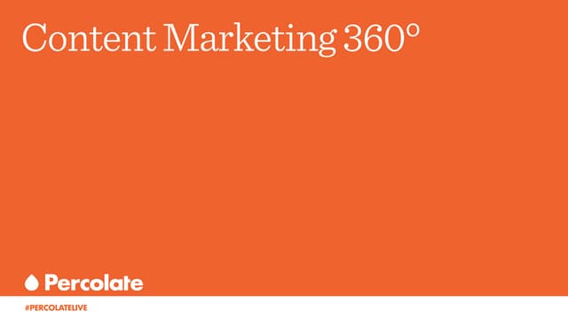 Percolate: Content Marketing 360: F...
