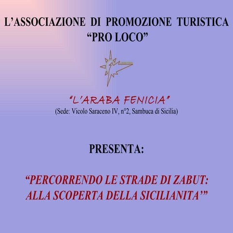 Percorrendo le strade di zabut   alla riscoperta della sicilianità - 21-05-06