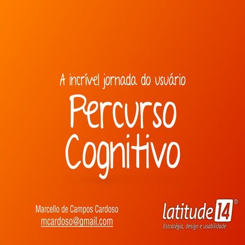 Percurso cognitivo