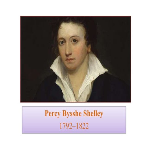 Percy B. Shelley   Analysis of Ode to the West Wind