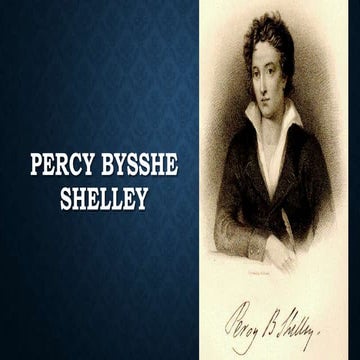 Percy bysshe shelley