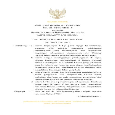 Perda no. 2 thn 2014  b3 final otentifikasi 