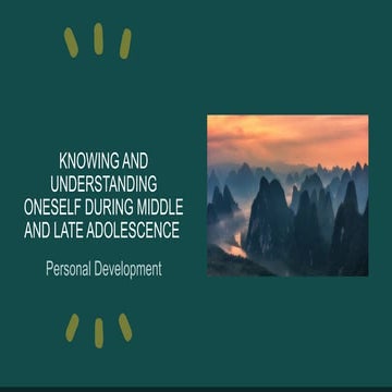 PERDEV Lesson 1 for Senior High School any track