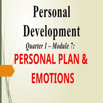An emotional plan is something in place for when you are getting overwhelmed ...