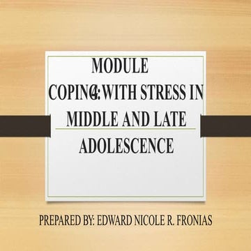 perdevmodule4-q1- COPING WITH STRESS IN MIDDLE