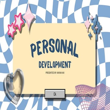 PERSONAL DEVELOPMENT LESSON 2 QUARTER 3 | PDF