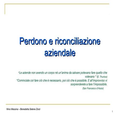 Perdono aziendale
