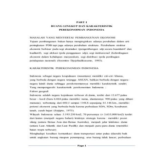 Perekonomian indonesia