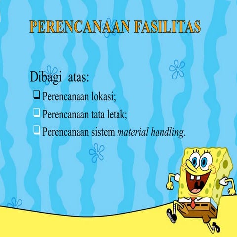 Perencanaan fasilitas