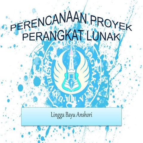 Perencanaan Proyek Perangkat Lunak
