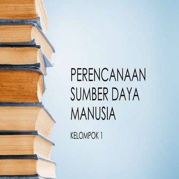 Perencanaan sumber daya manusia