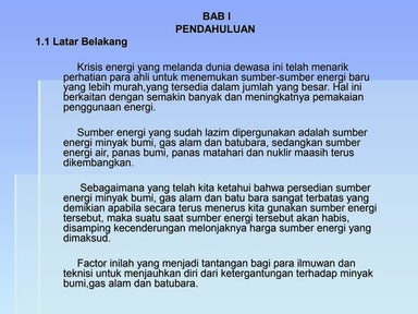 Perencanaan turbin air