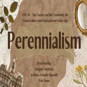 Understanding Perennialism: Timeless Educational Philosophy and Its ...