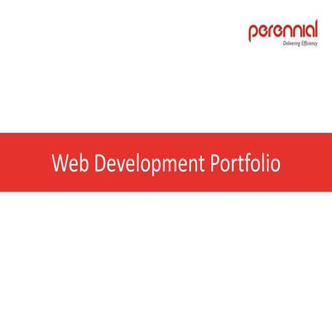 Perennial systems web development portfolio