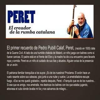 Peret y nosotros