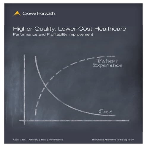 Healthcare Performance Improvement Brochure