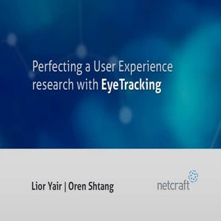 Perfecting a user experience resear...