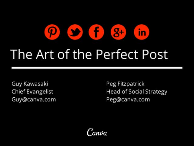 How to Create the Perfect Social-Me...