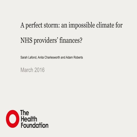 Challenges for the NHS | PPT