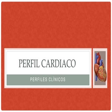 Perfil cardiaco