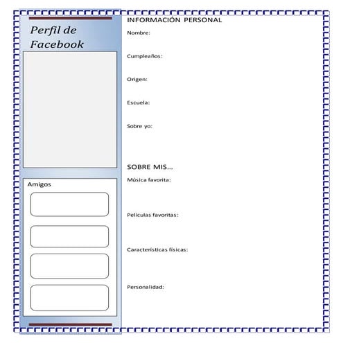 Perfil de facebook Level 1