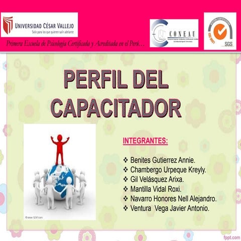 Perfil del capacitador