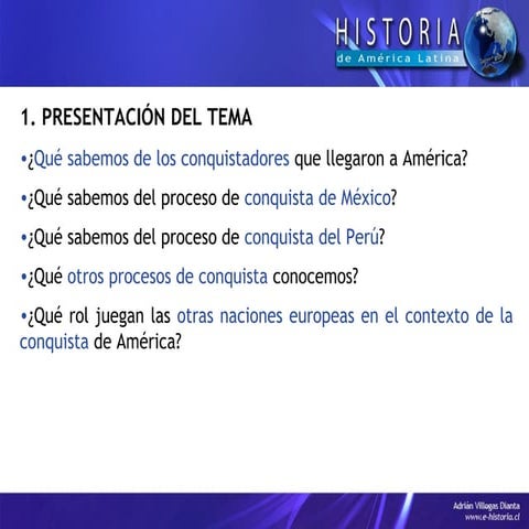 SM Civilización 2° - Unidad 07 - Perfil del conquistador