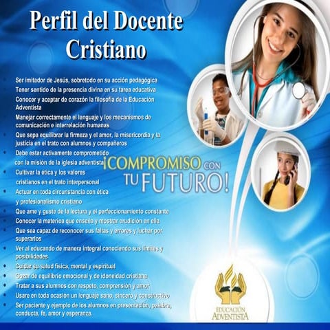 Perfil del docente cristiano