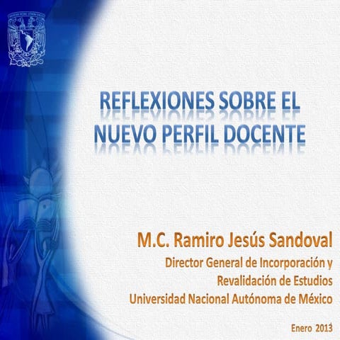 Perfil del docente del siglo xxi