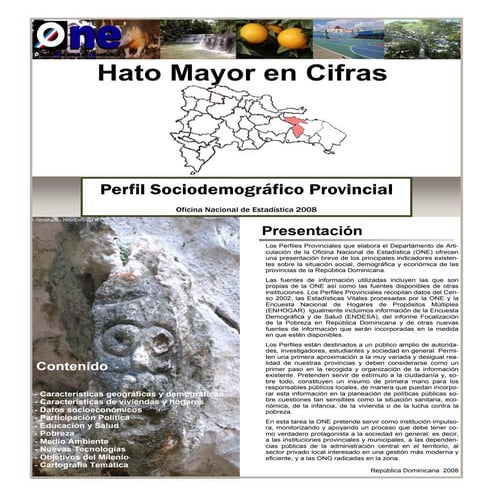 Perfil hato mayor