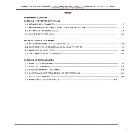 formato pip trocha carrozable | PDF