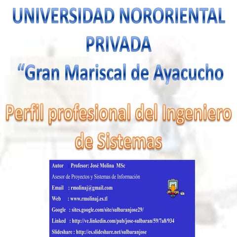 Perfil profesional del ingeniero en sistemas
