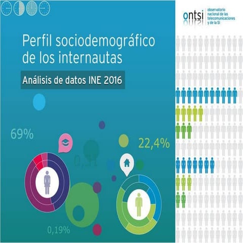 Perfil sociodemográfico de los internautas (datos ine 2016)