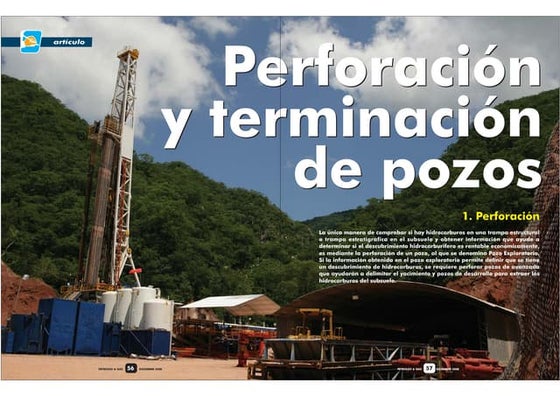 Componentes Del Equipo De Perforacion Y Distribucion De Areas | PPT