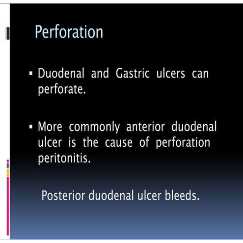 Perforation of Peptic Ulcer - Surgical Approach