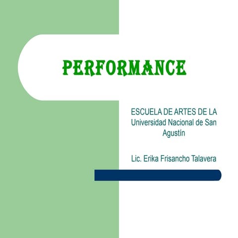 Performance