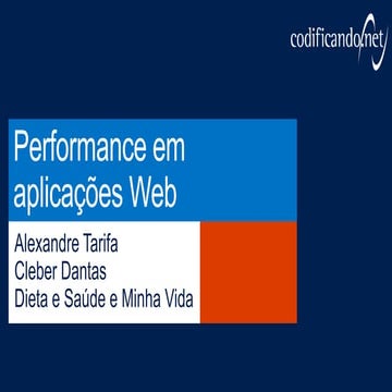 Performance em aplicações Web