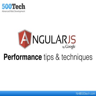 AngularJS performance & production ...